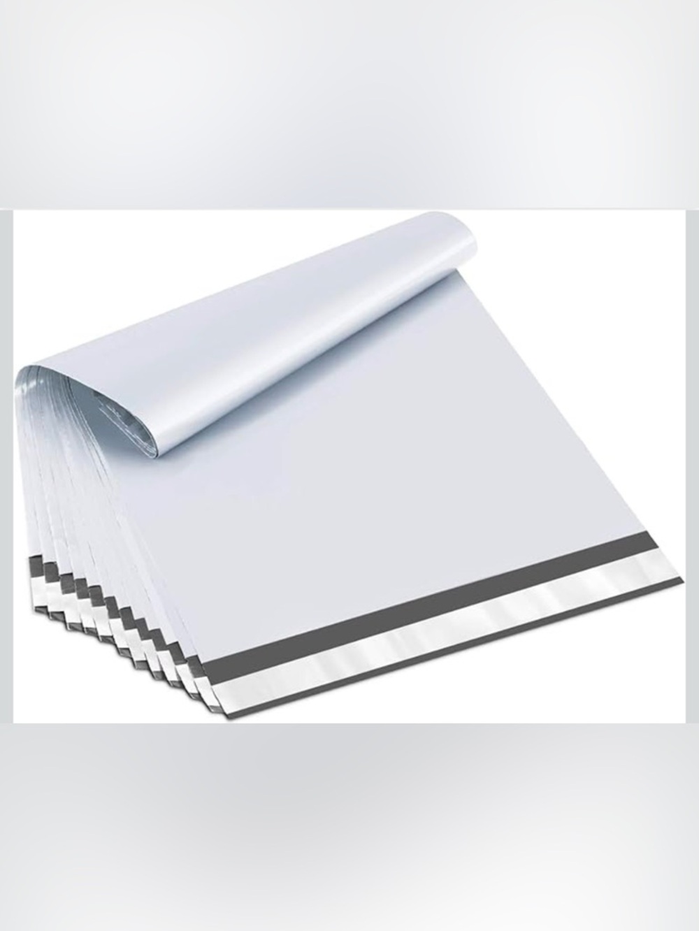 10ct 14.5x19 Large White Self Sealing Poly Mailer Shipping Supplies